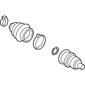 Volkswagen Atlas CV Joint - 3QF-498-099-B