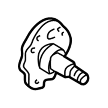 Volkswagen Jetta Stub Axle - 1J0-501-117-B