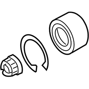 Volkswagen Touareg Wheel Bearing - 7L0-498-287