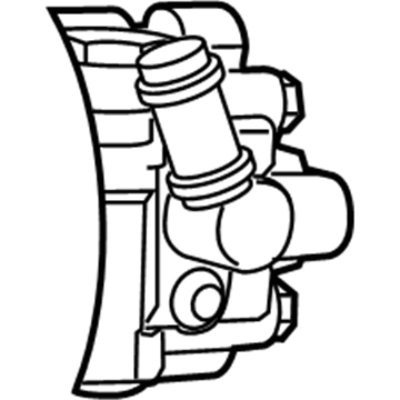 Volkswagen Power Steering Pump - 7B0-422-154-A