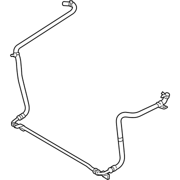 Volkswagen Routan Power Steering Hose - 7B0-422-093-E