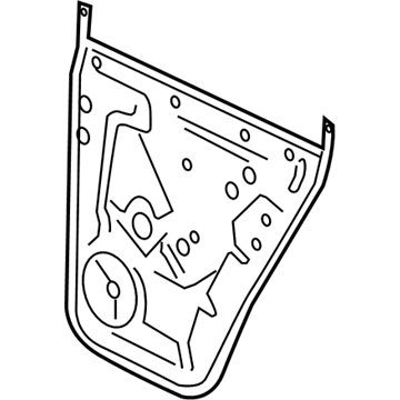 Volkswagen 7L6-839-729-E Inner Panel