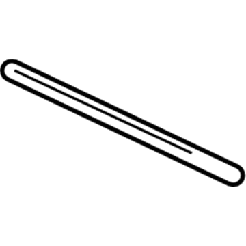 Volkswagen Touareg Weather Strip - 7L6-839-478-C-9B9