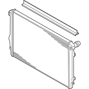 Volkswagen Jetta Radiator - 5QM-121-251-AA