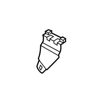Volkswagen 5C1-880-572-A Passenger Air Bag Bracket