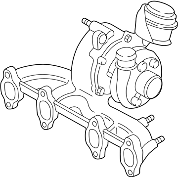 Volkswagen Jetta Turbocharger - 03G-253-016-KX