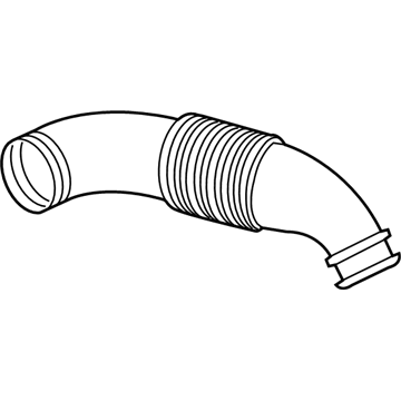 Volkswagen Touareg Air Intake Hose - 7P0-129-627