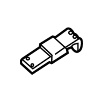 Volkswagen 1J1-880-216-B Air Bag Door Retainer Bracket