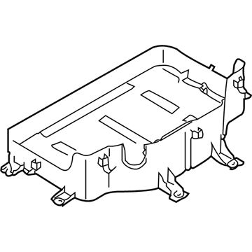 Volkswagen Touareg Battery Hold Downs - 7L6-915-333-E