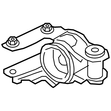 Volkswagen Control Arm Bracket - 3QF-199-232-D