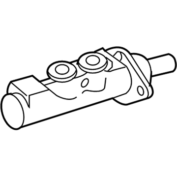 Volkswagen Beetle Brake Master Cylinder - 1J1-614-019-J