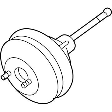 Volkswagen Brake Booster - 1J1-614-106-K