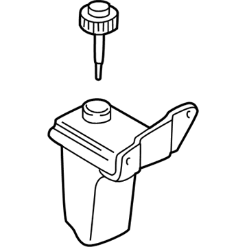 Volkswagen Power Steering Reservoir - 3B0-422-371