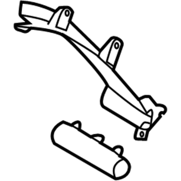 Volkswagen 5C3-898-245 Frame Trim