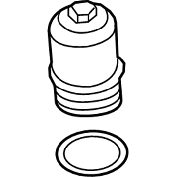 Volkswagen 02E-305-045 Filter Housing