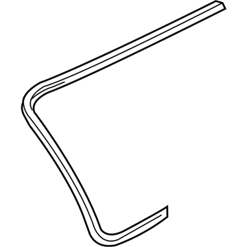 Volkswagen Cabrio Weather Strip - 1H0-827-705-A