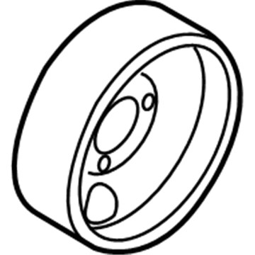 Volkswagen Water Pump Pulley - 021-121-031-D