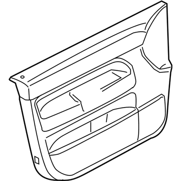 Volkswagen 7L6-867-011-EK-CCP Door Trim Panel