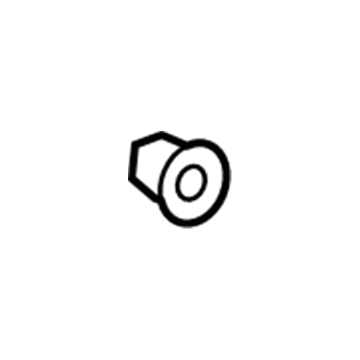Volkswagen 7L6-867-837 Corner Cover Grommet