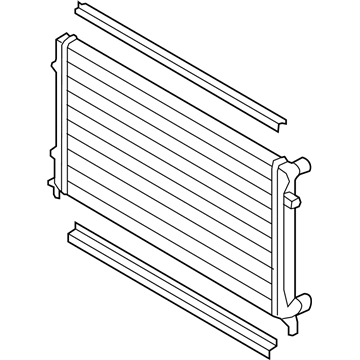 Volkswagen Passat Radiator - 5K0-121-253-F