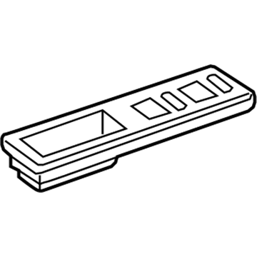 Volkswagen 3B1-867-171-C-FEN Switch Bezel