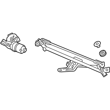 Volkswagen Jetta Wiper Linkage - 17B-955-023