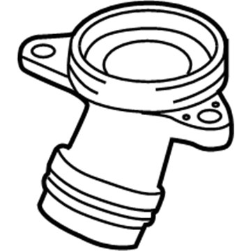 Volkswagen Thermostat Housing - 06H-121-121-L