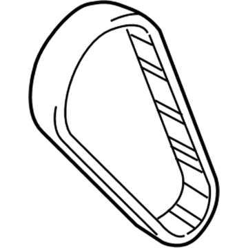 Volkswagen Drive Belt - 06H-121-605-E