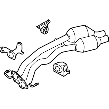 Volkswagen Touareg Catalytic Converter - 7L0-254-400-FX