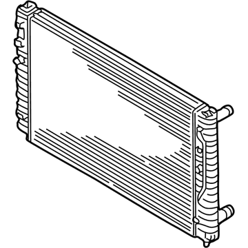 Volkswagen Radiator - 8D0-121-251-N