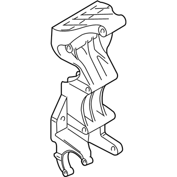 Volkswagen Alternator Bracket - 03H-260-087-E