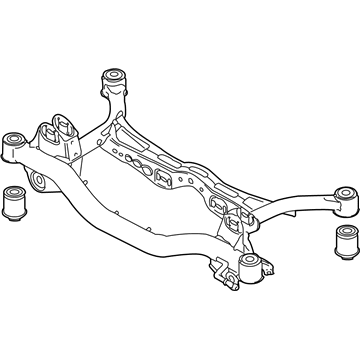 Volkswagen CC Axle Beam Mount - 5N0-505-235-AH