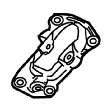 Volkswagen CC Differential Mount - 3C0-505-129-B
