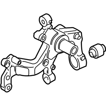 Volkswagen Tiguan Stub Axle - 3C0-505-434-L