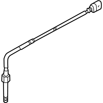 Volkswagen Jetta Exhaust Gas Temperature Sensor - 03L-906-088-EG