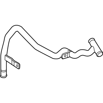 Volkswagen 04L-121-065-BL Outlet Tube