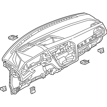 2024 Volkswagen Tiguan Instrument Cluster - 5NN-857-003-H-FLG