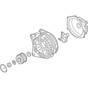 Volkswagen Jetta Alternator - 04E-903-025-J