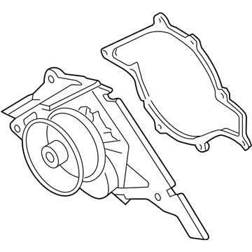 Volkswagen Passat Water Pump - 077-121-004-P