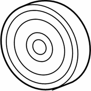 Volkswagen Touareg Idler Pulley - 077-903-341-G