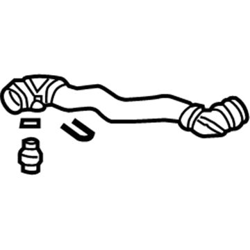 Volkswagen 3B0-122-051-E Upper Hose