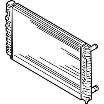 Volkswagen Radiator - 3A0-121-253-AB