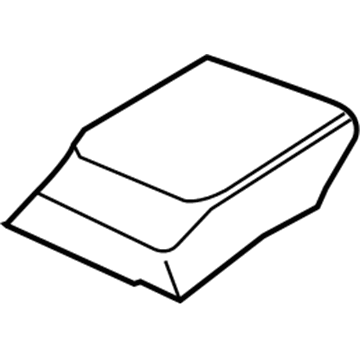 Volkswagen Jetta Seat Cushion Pad - 1J0-885-376-R