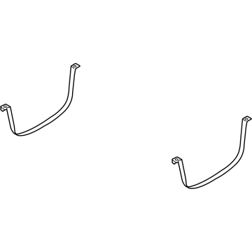 Volkswagen Golf Fuel Tank Strap - 1J0-201-655-G
