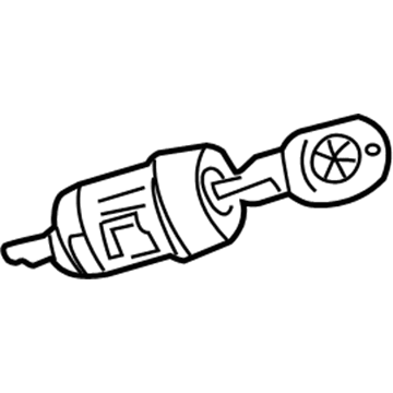 Volkswagen Ignition Lock Cylinder - 191-905-855
