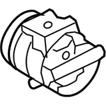 Volkswagen Jetta A/C Compressor - 1K0-820-859-S