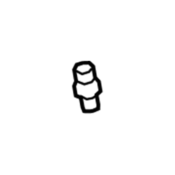 Volkswagen A/C Service Cap - 357-820-809-B