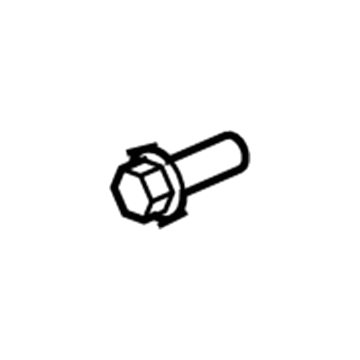 Volkswagen N-908-170-03 Bracket Screw