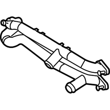 Volkswagen 06E-121-083-N Water Inlet
