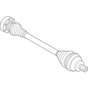 Volkswagen Taos Axle Shaft - 5Q0-501-204-D